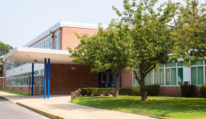 Clean school building