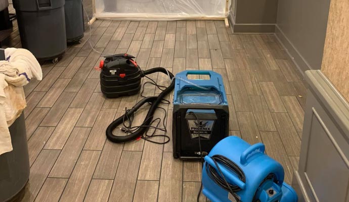 Water damage restoration