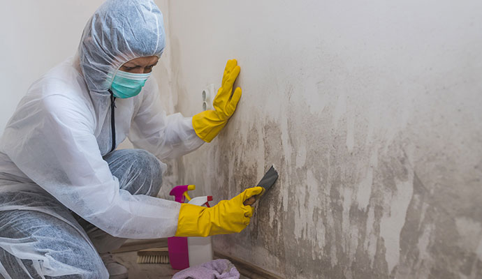 Professional mold removal service