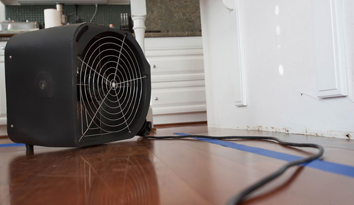 Drying after Water Damage in Huntsville & Albertville