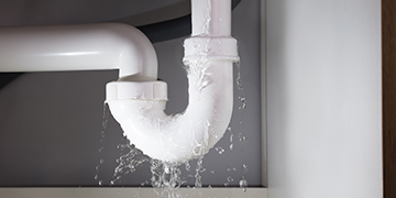 pluming leak